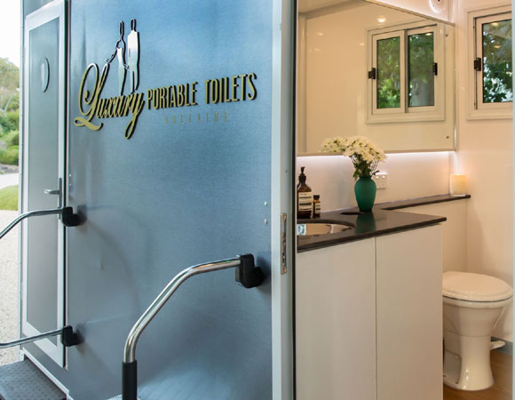 Luxury portable toilets Brisbane